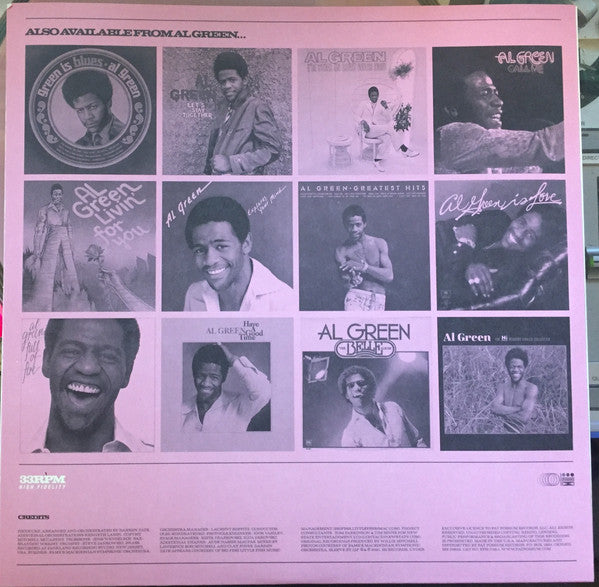 Al Green : Give Me More Love (The Orchestral Greatest Hits) (LP, RSD, Comp, Ltd, Pin)