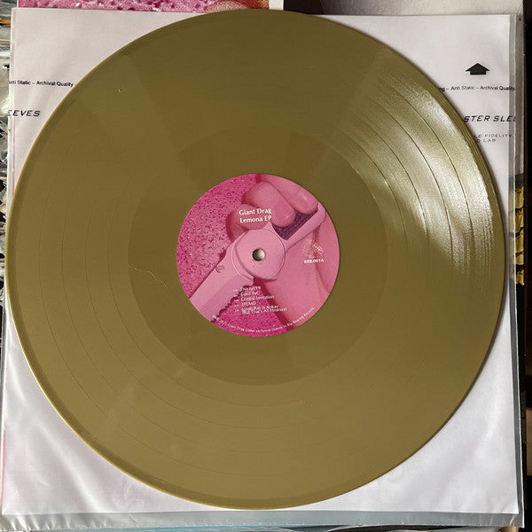 Giant Drag : Lemona / Swan Song (LP, Album, Comp, Ltd, Gol)