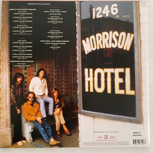 The Doors : Morrison Hotel Sessions (2xLP, RSD, Ltd, Num, 180)