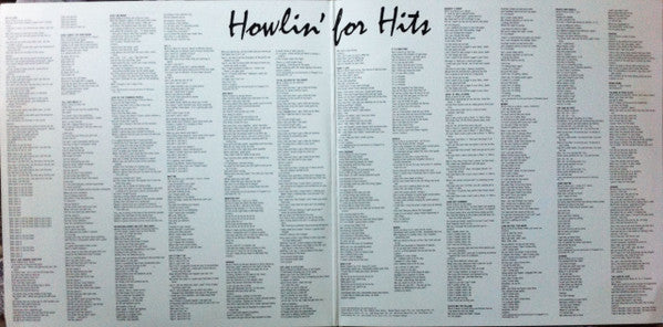 Various : Howlin' For Hits (2xLP, Comp, Gat)