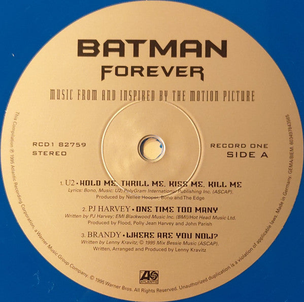 Various : Batman Forever (Music From And Inspired By The Motion Picture) (LP, Blu + LP, Sil + Album, Ltd, RE, Gat)