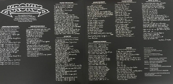 Krokus : One Vice At A Time (LP, Album, Ltd, Gat)