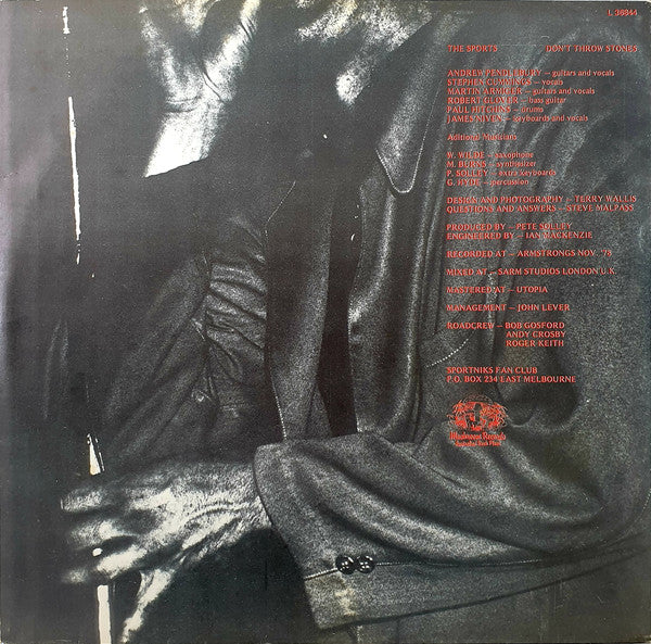 The Sports : Don't Throw Stones (LP, Album)