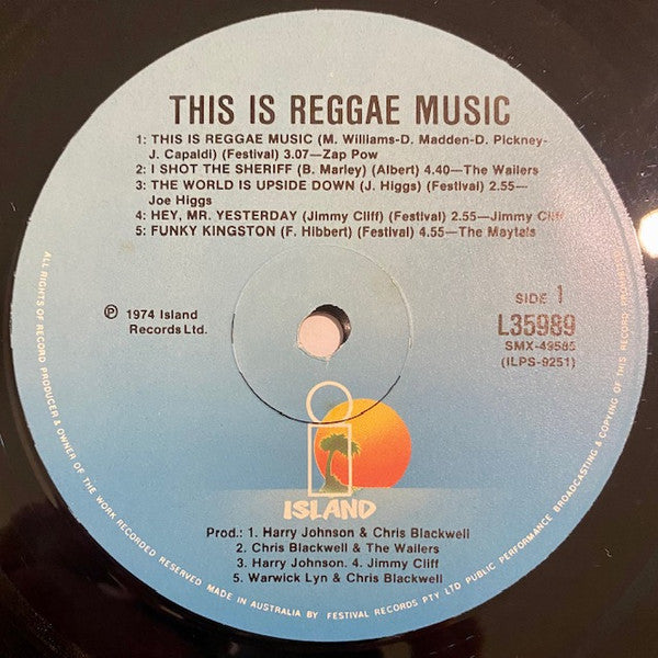 Various : This Is Reggae Music (LP, Comp, RE)