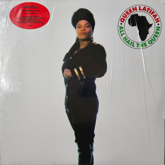 Queen Latifah : All Hail The Queen (LP, Album, Ltd, RE, Red)