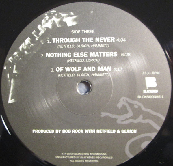 Metallica : Metallica (2xLP, Album, RE, RM, 180)