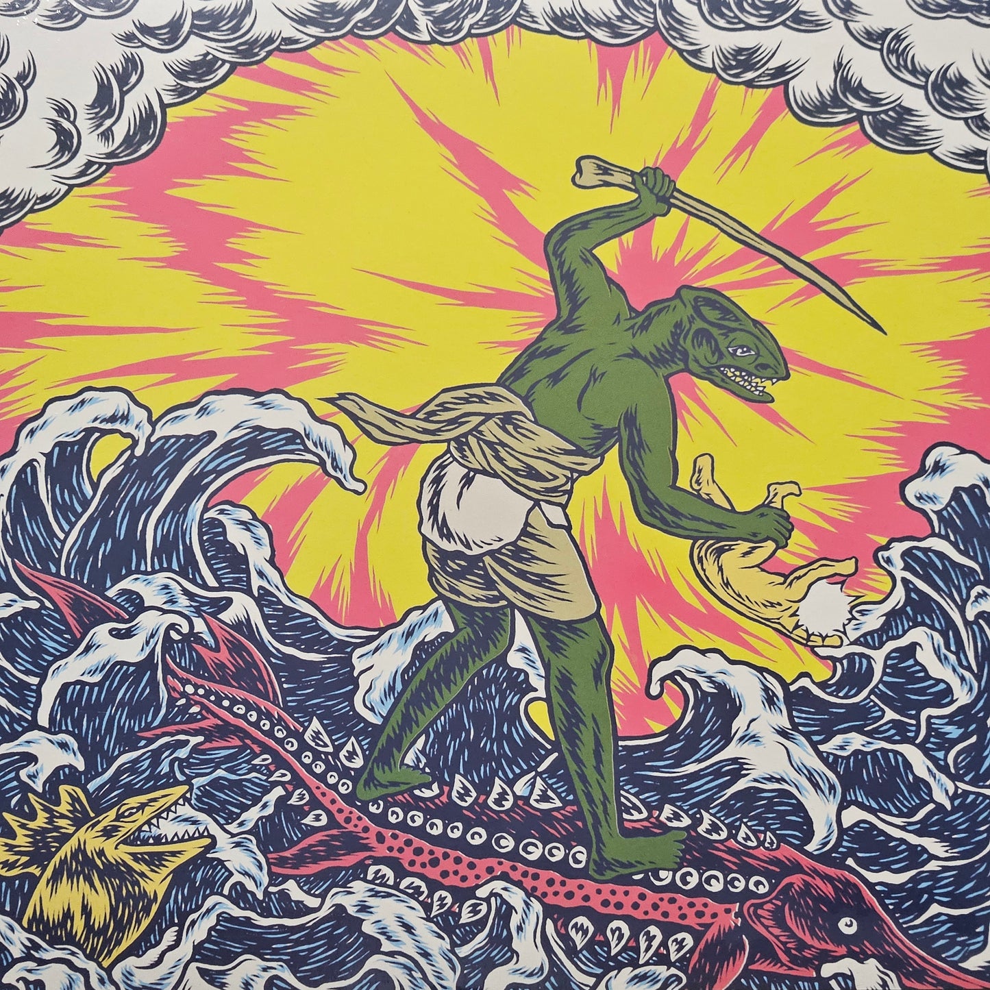King Gizzard And The Lizard Wizard – Teenage Gizzard. (Vinyl, LP, Compilation, Limited Edition, Yellow)
