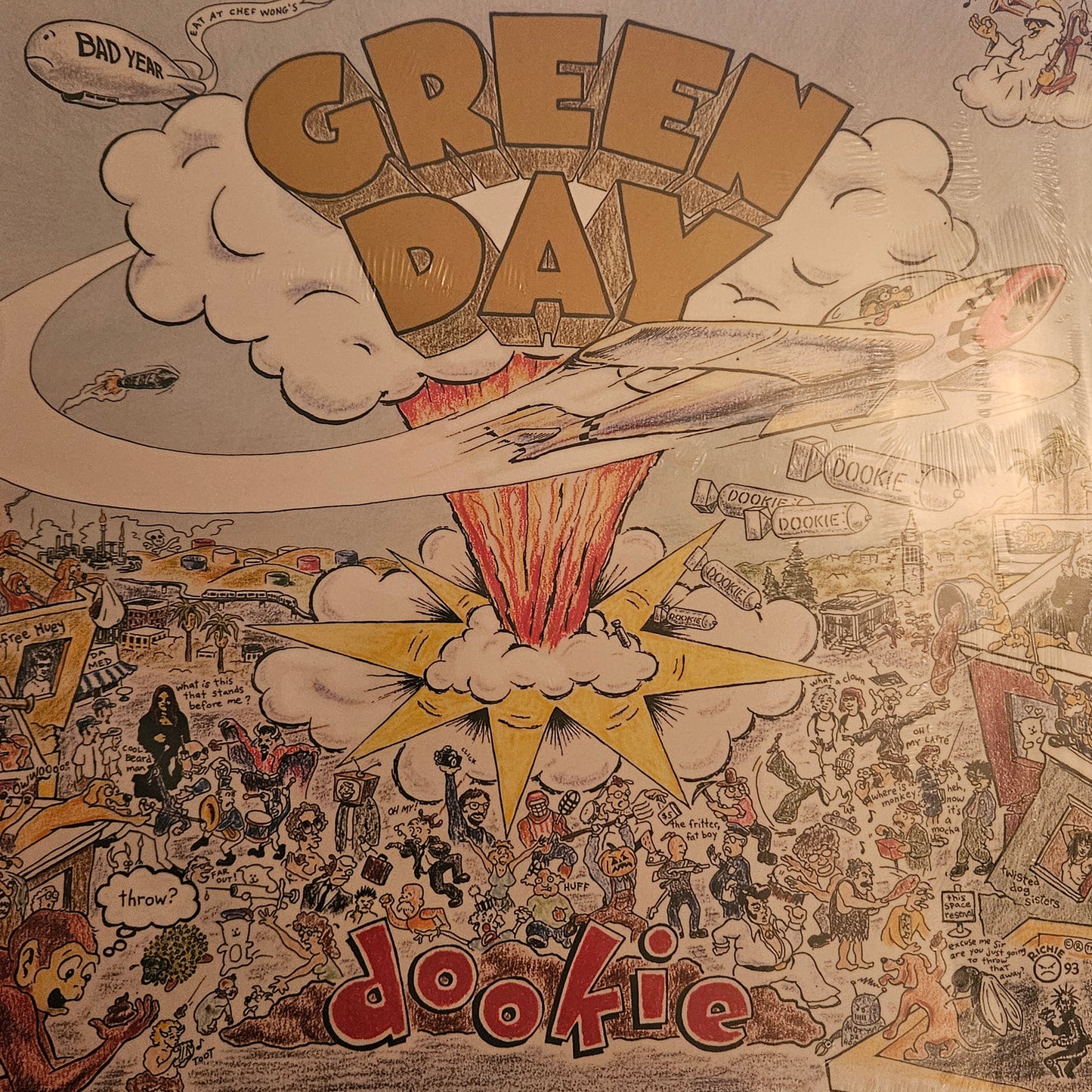 Green Day Dookie Vinyl Greenday