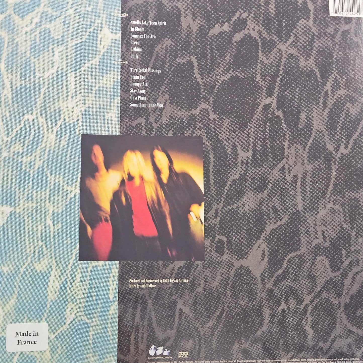 Nirvana Nevermind Vinyl Record