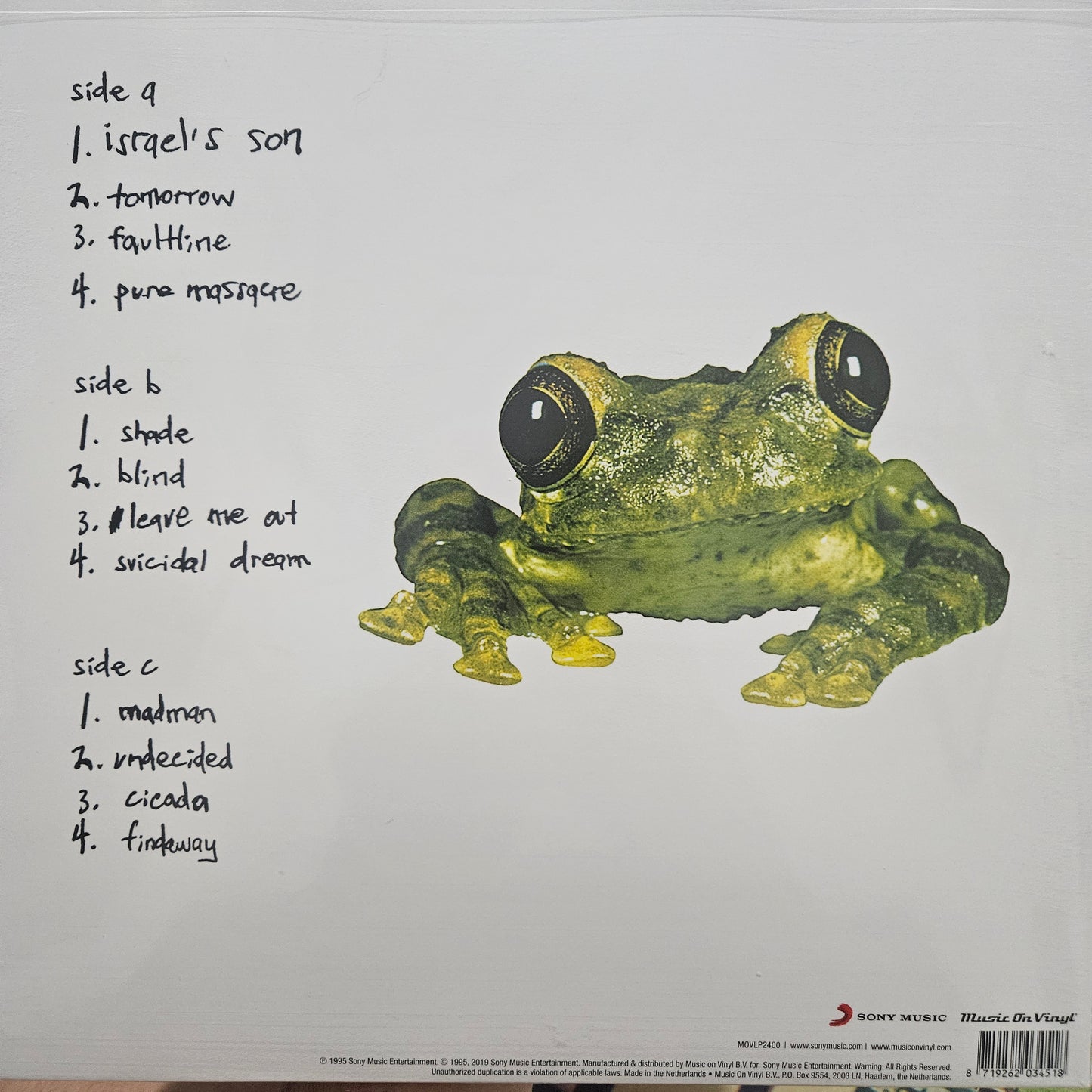 Silverchair – Frogstomp (2 x Vinyl, LP, Album, Remastered, Side D Etching, 180g)