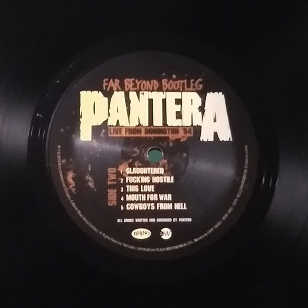 Pantera : Far Beyond Bootleg - Live From Donington '94 (LP, Album)