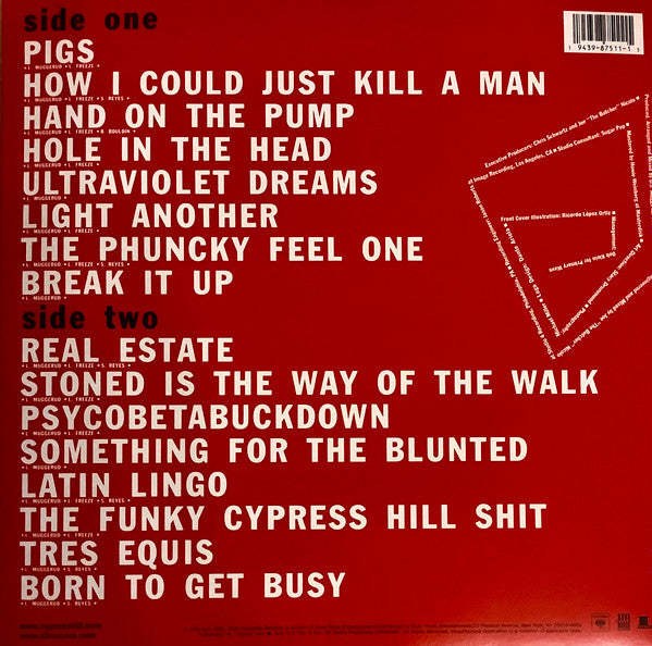 Cypress Hill : Cypress Hill (LP, Album, Dlx, RE, Gre)