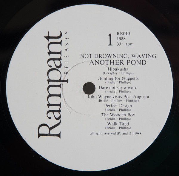 Not Drowning, Waving : Another Pond (LP, Album, RE)