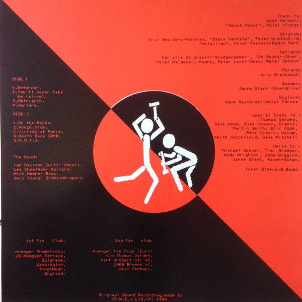 Avenger (2) : Blood Sports. (LP, Album)