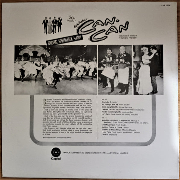 Various : Cole Porter's Can-Can: Original Soundtrack Album (LP, Album, RE)