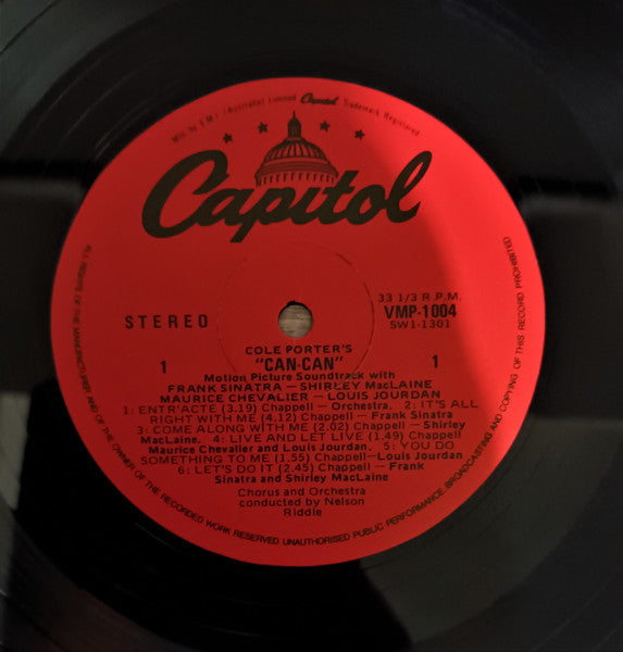 Various : Cole Porter's Can-Can: Original Soundtrack Album (LP, Album, RE)