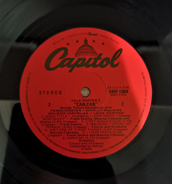 Various : Cole Porter's Can-Can: Original Soundtrack Album (LP, Album, RE)