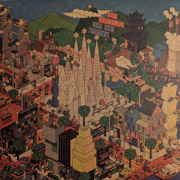 The Wombats : Fix Yourself, Not The World (LP, Album, Ltd, Blu)