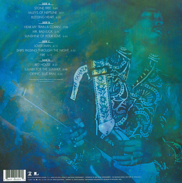 Jimi Hendrix : Valleys Of Neptune (2xLP, Album)