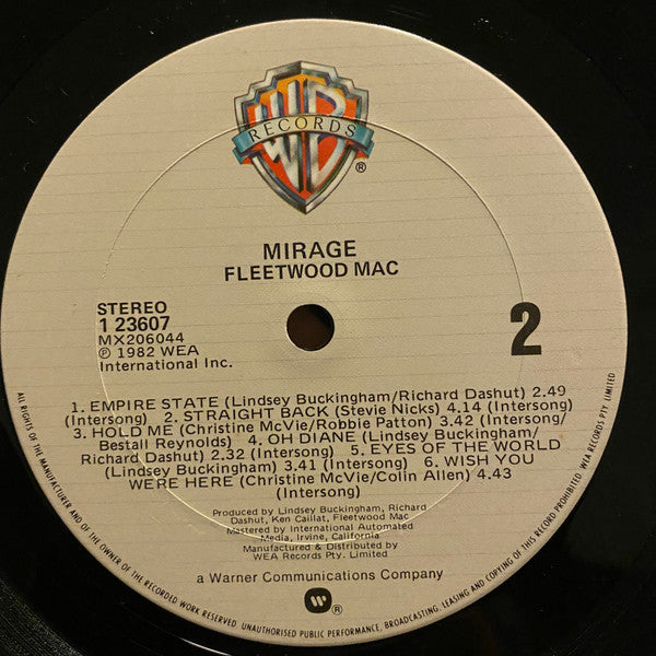 Fleetwood Mac : Mirage (LP, Album)