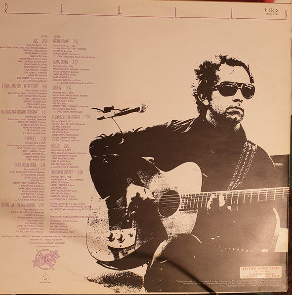 J.J. Cale : Really (LP, Album, RE)