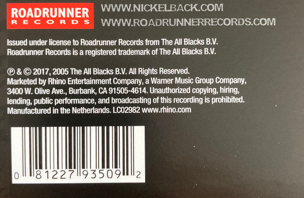 Nickelback : All The Right Reasons (LP, Album, RE)