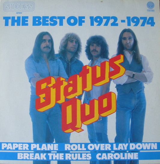 Status Quo : The Best Of 1972 - 1974 (LP, Comp)
