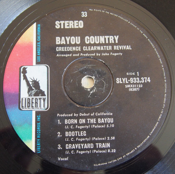 Creedence Clearwater Revival : Bayou Country (LP, Album)