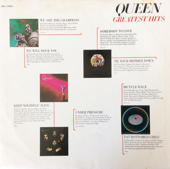 Queen : Greatest Hits (LP, Comp)