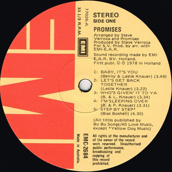 Promises : Promises (LP, Album)