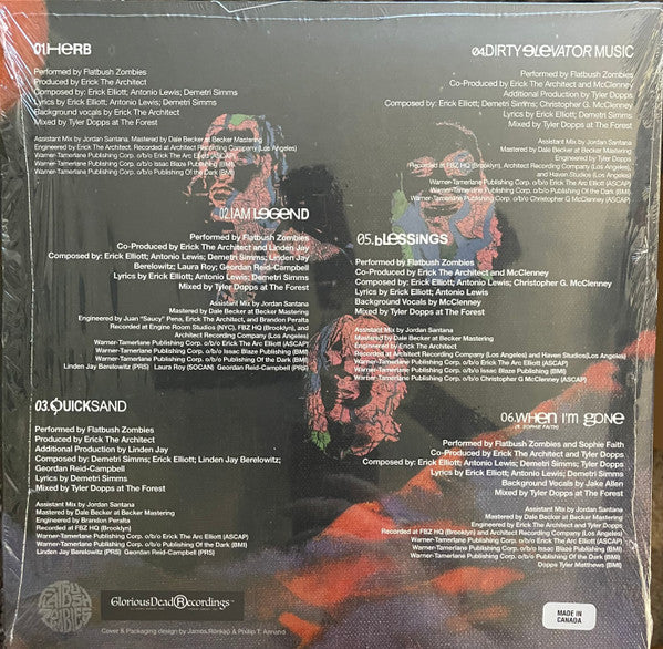 Flatbush Zombies : Now, More Than Ever (12", EP, Ltd)