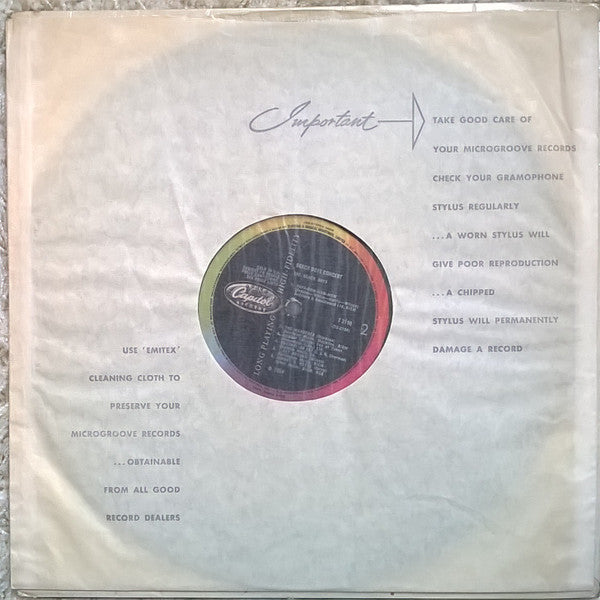 The Beach Boys : Beach Boys Concert (LP, Album, Mono)
