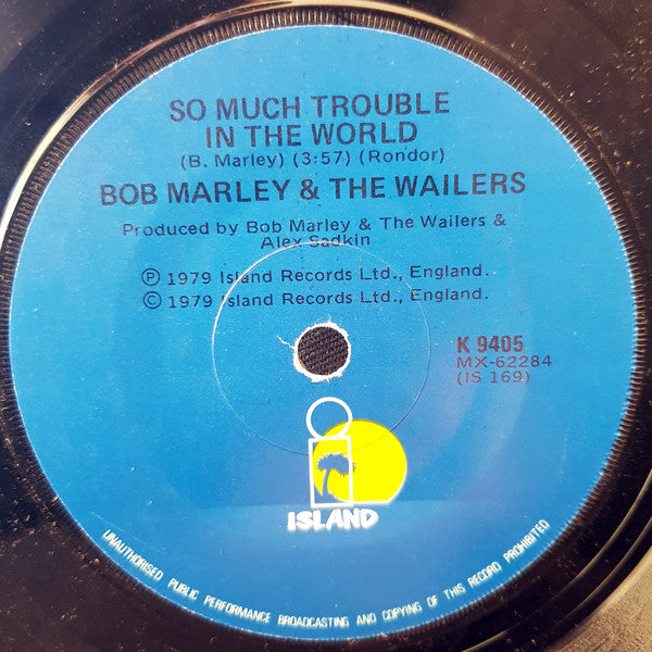 Bob Marley & The Wailers : One Love / People Get Ready (7", Single)