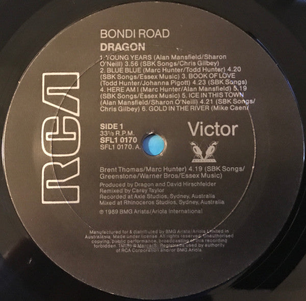 Dragon (5) : Bondi Road (LP, Album)