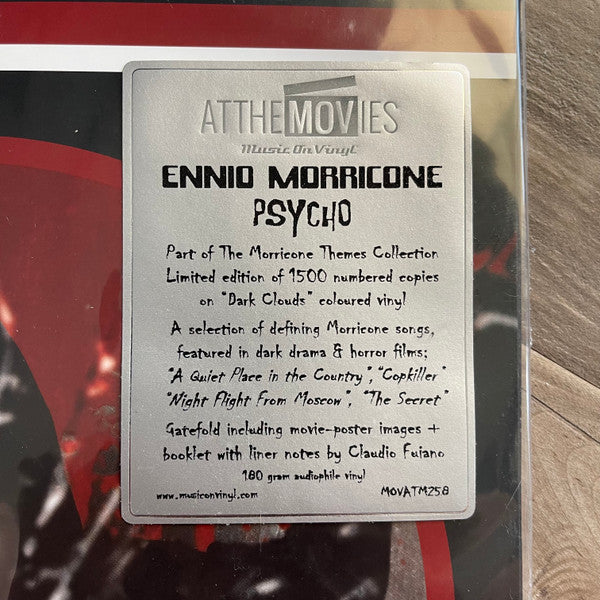 Ennio Morricone : Psycho (2xLP, Comp, Dlx, Ltd, Num, Dar)