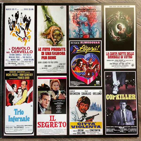 Ennio Morricone : Psycho (2xLP, Comp, Dlx, Ltd, Num, Dar)