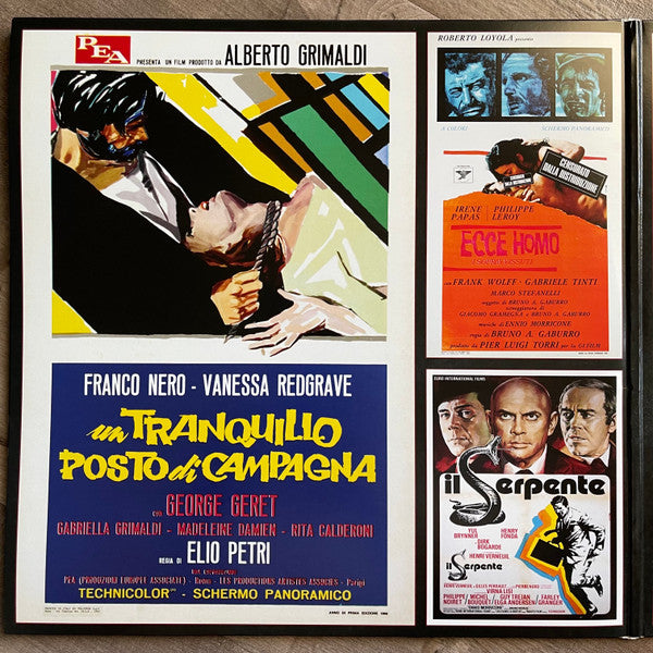 Ennio Morricone : Psycho (2xLP, Comp, Dlx, Ltd, Num, Dar)