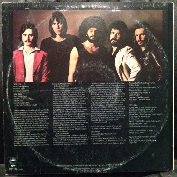 Boston : Boston (LP, Album)