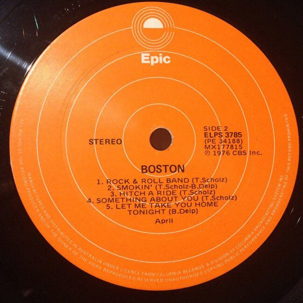 Boston : Boston (LP, Album)