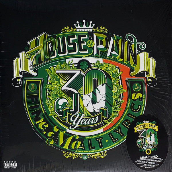 House Of Pain : House Of Pain (Fine Malt Lyrics) (LP, Ora + LP, Whi + Album, Dlx, Ltd, Num, RE, RM)