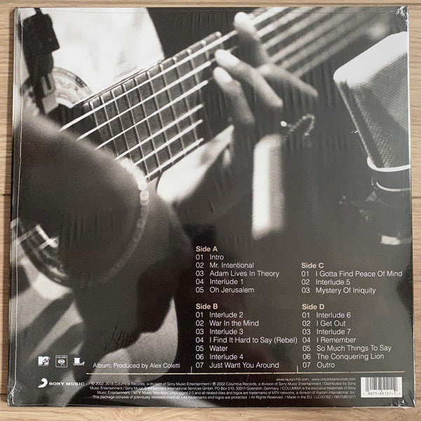 Lauryn Hill : MTV Unplugged 2.0 (2xLP, Album, RE)