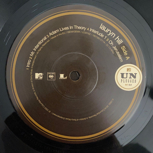 Lauryn Hill : MTV Unplugged 2.0 (2xLP, Album, RE)