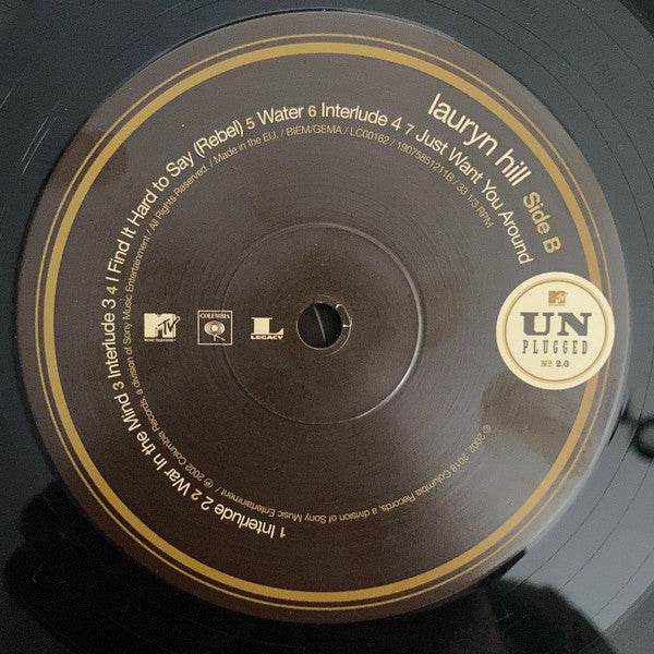 Lauryn Hill : MTV Unplugged 2.0 (2xLP, Album, RE)