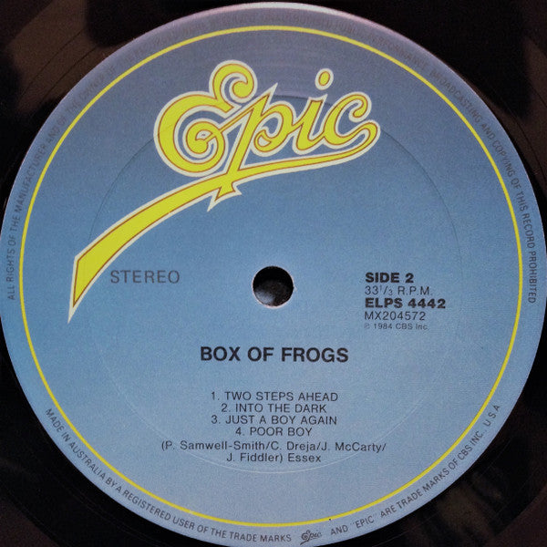 Box Of Frogs : Box Of Frogs (LP, Album)