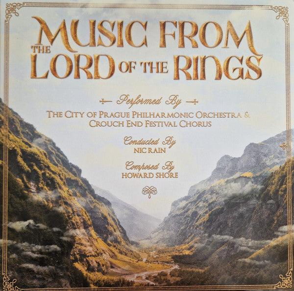 The City Of Prague Philharmonic, Crouch End Festival Chorus : Music From The Lord Of The Rings Trilogy (LP, Album, Gre)