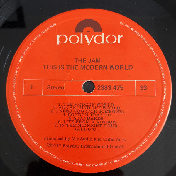 The Jam : This Is The Modern World (LP, Album)