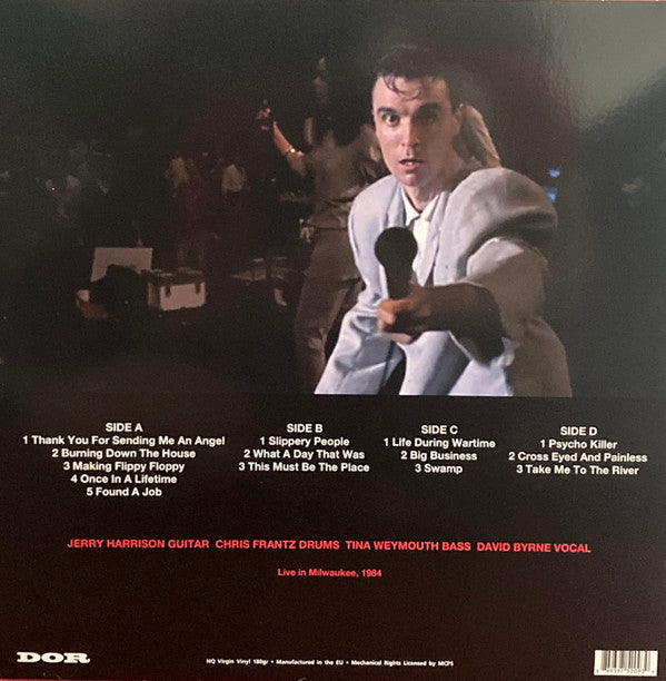 Talking Heads : Stop Making Sense Tour (2xLP, Album, Unofficial, Tra)