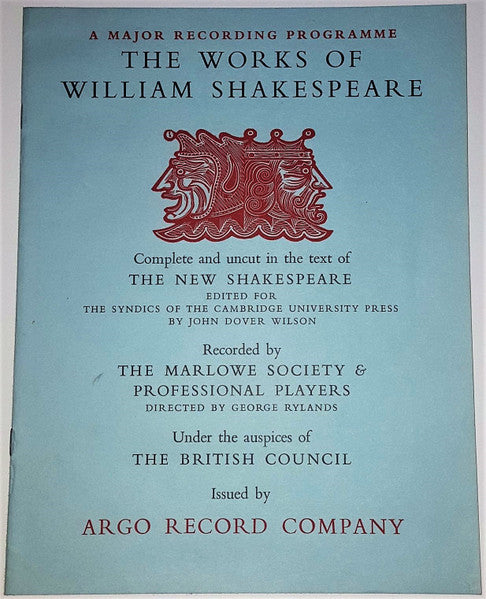 The Marlowe Dramatic Society And Professional Players : Macbeth (3xLP, Album, Mono + Box)