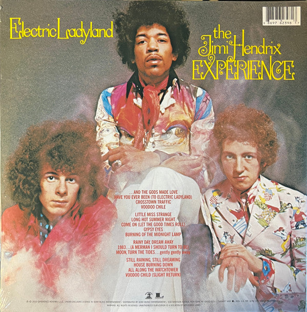 The Jimi Hendrix Experience : Electric Ladyland (2xLP, Album, RE, RM, RP, Gat)