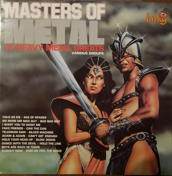 Various : Masters Of Metal 18 Heavy Metal Greats (LP)